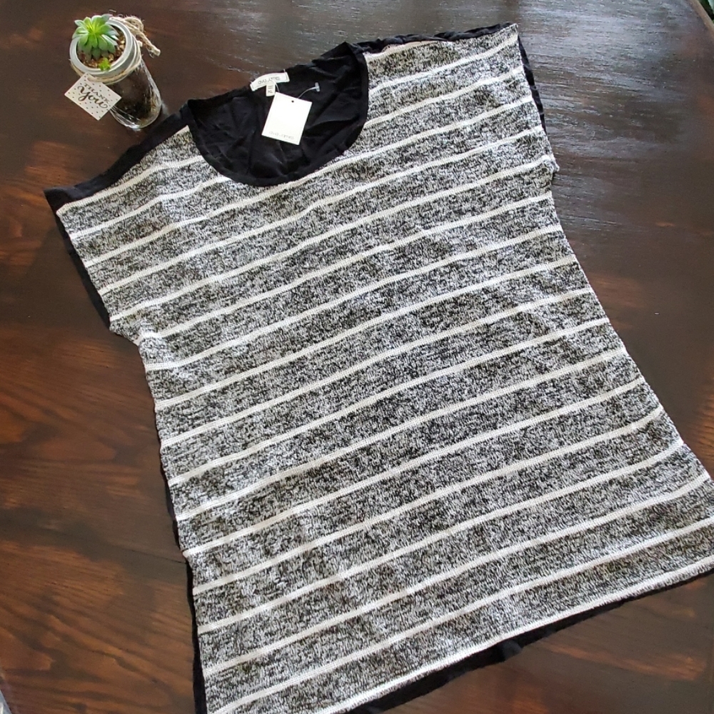 NWT top / semi transparent